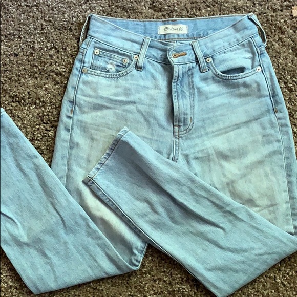 Madewell The Perfect Summer Jeans Fitzgerald Wash High Waist Crop 23 - Picture 6 of 12